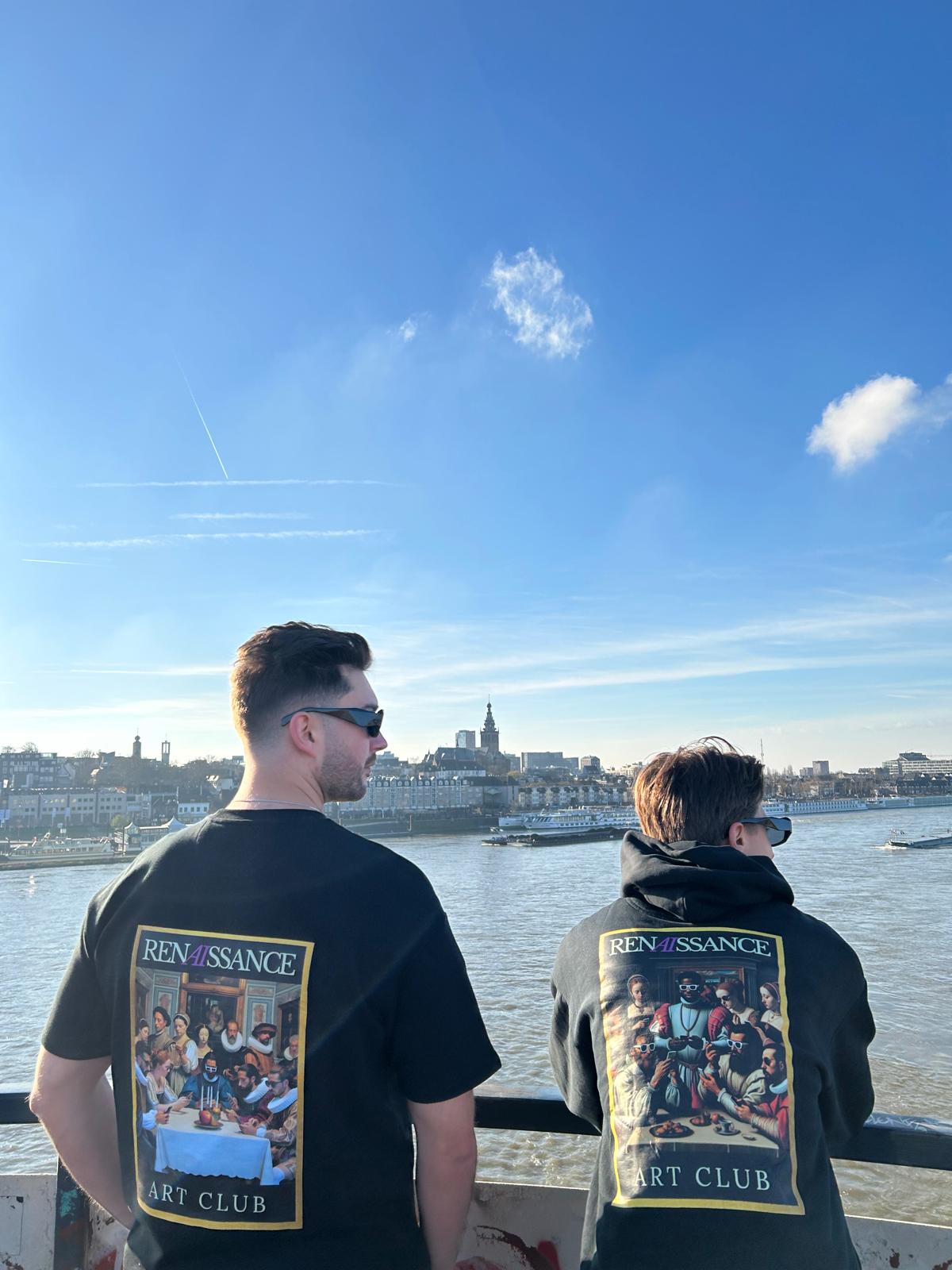 Renaissance Art Club T-shirt, zachte en duurzame pasvorm, ideaal voor kunstliefhebbers