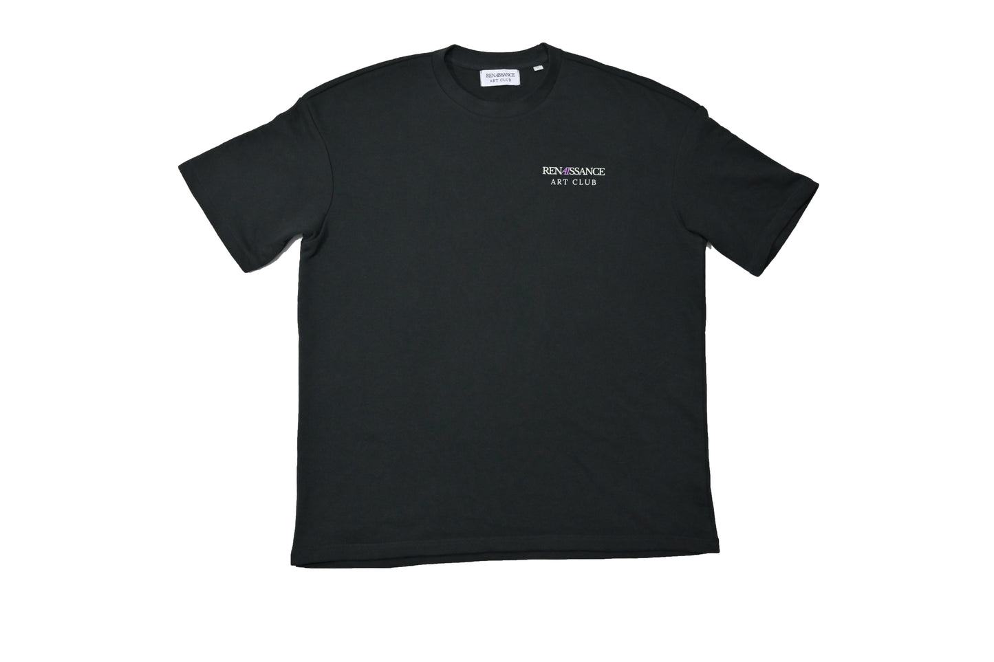 Renaissance Art Club T-shirt met kunstwerk van Leonardo da Vinci, hoogwaardige katoenmix, beschikbaar in verschillende maten en kleuren.
